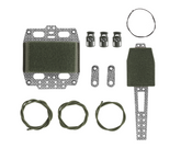 NVG battery pouch for Wosport Bridge type helmet Lightweight - Ranger Green